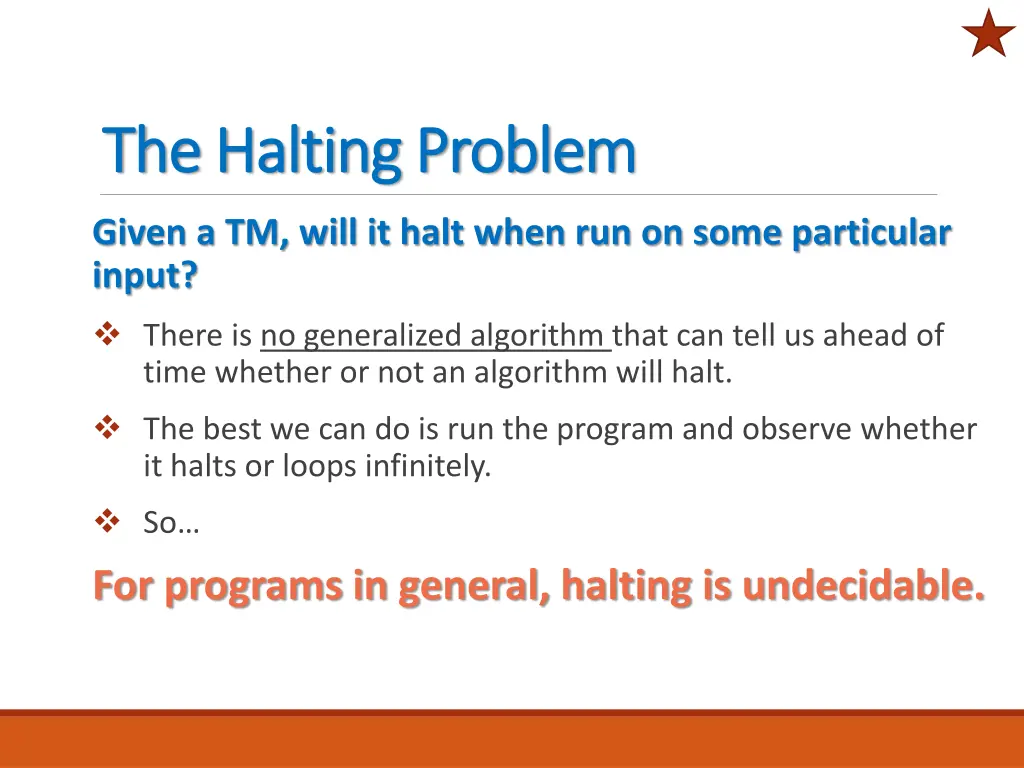 the halting problem the halting problem