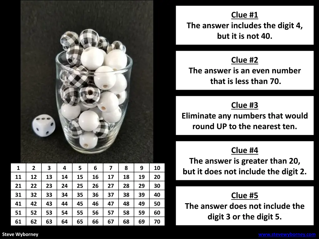 clue 1 1