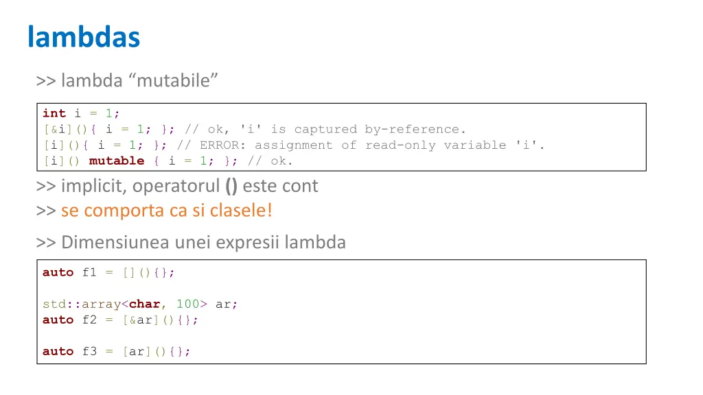 lambdas 1