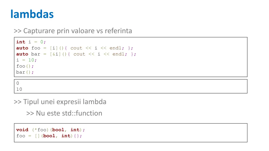 lambdas