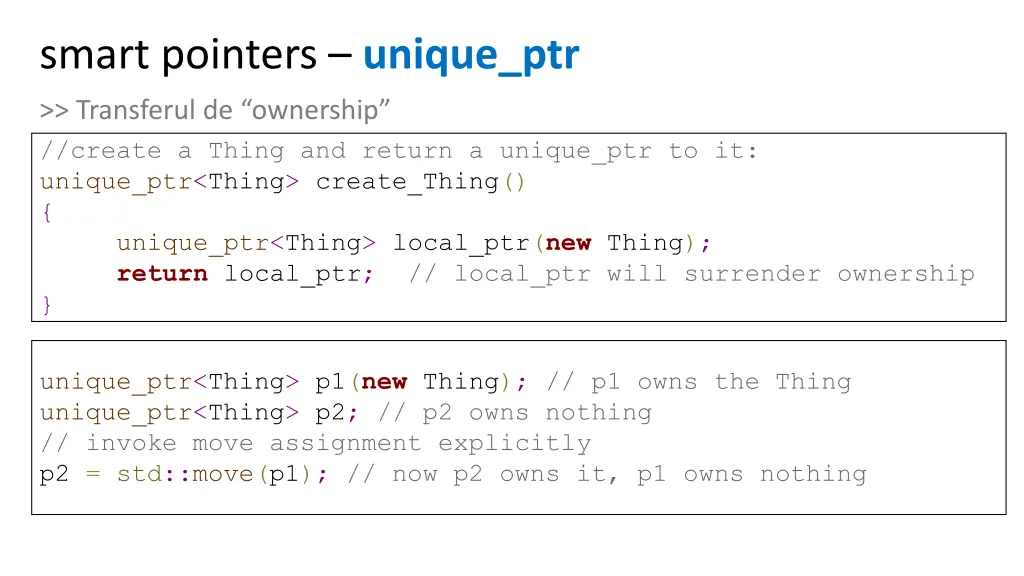 smart pointers unique ptr 1