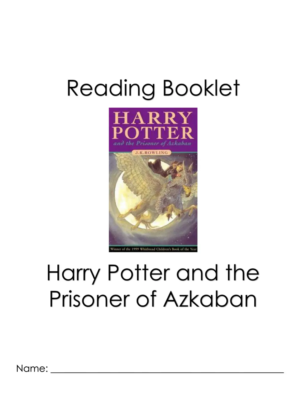 reading booklet