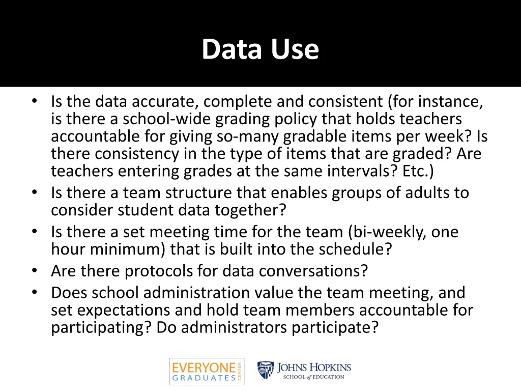data use