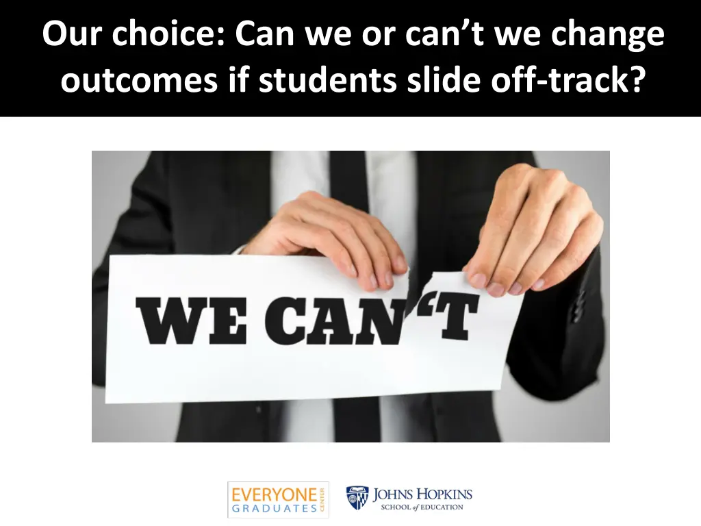 our choice can we or can t we change outcomes