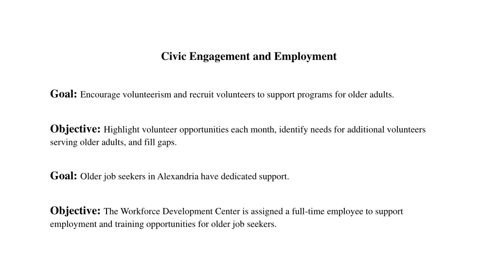civic engagement and employment
