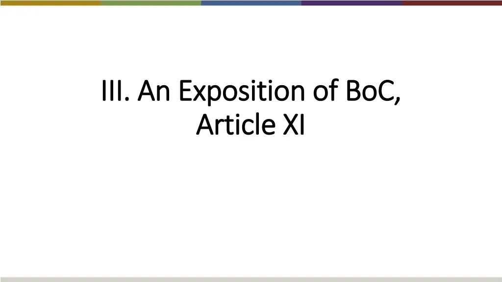 iii an exposition of iii an exposition