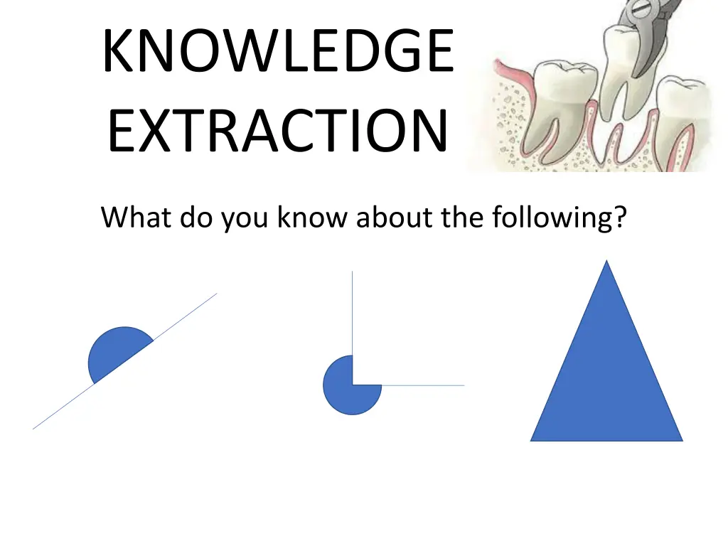 knowledge extraction