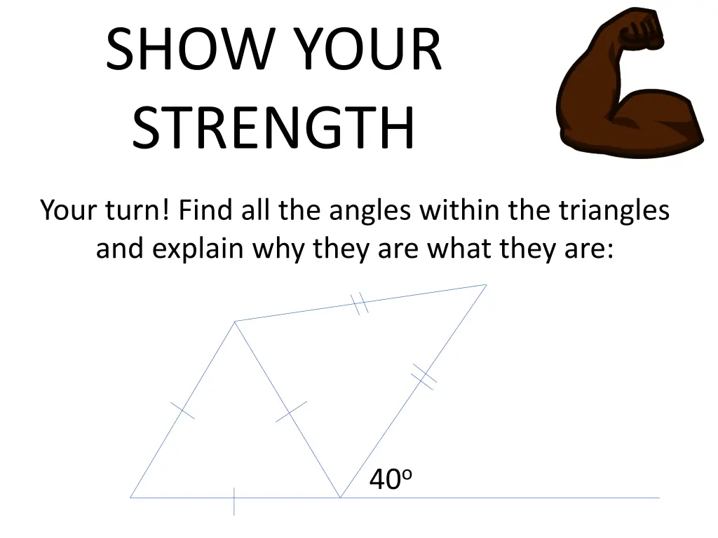 show your strength