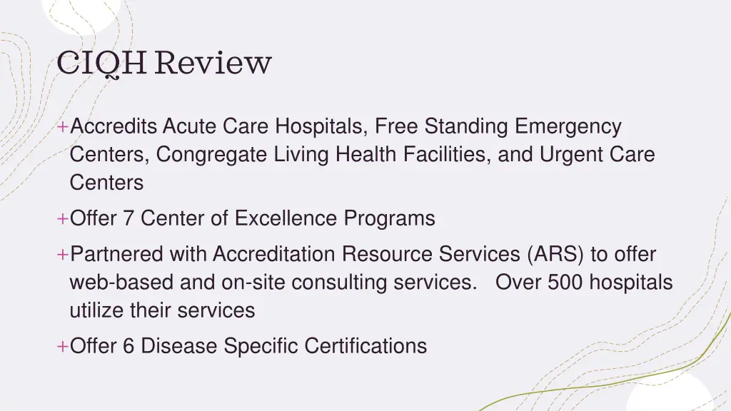 ciqh review 1