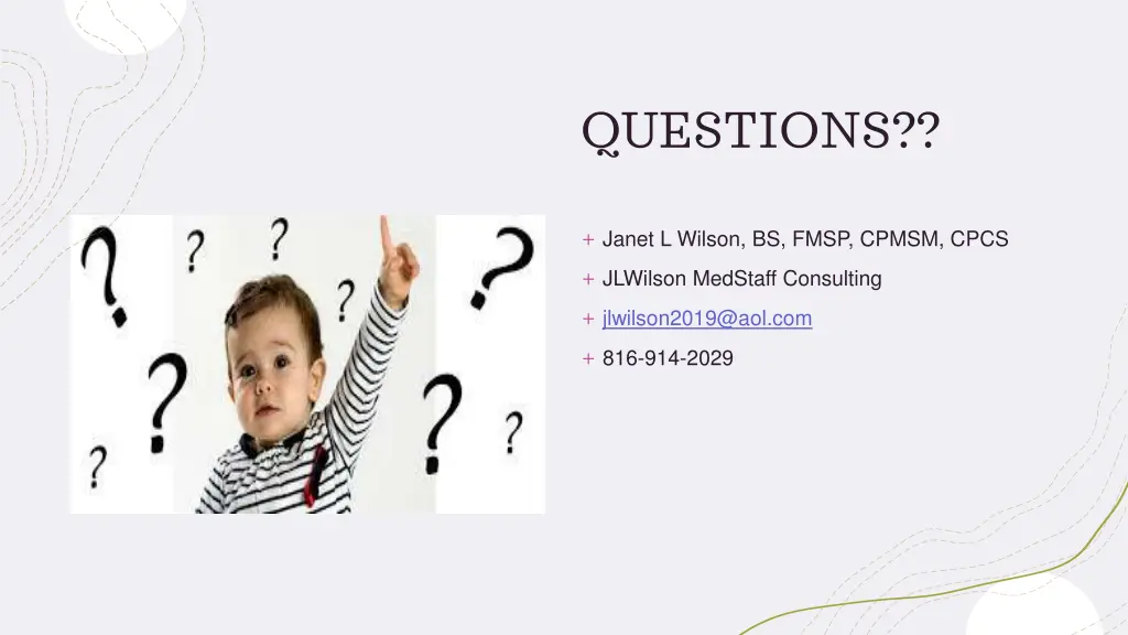 questions