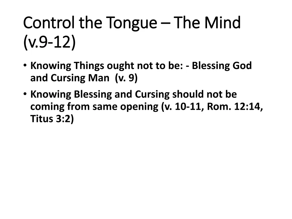 control the tongue control the tongue the mind 1