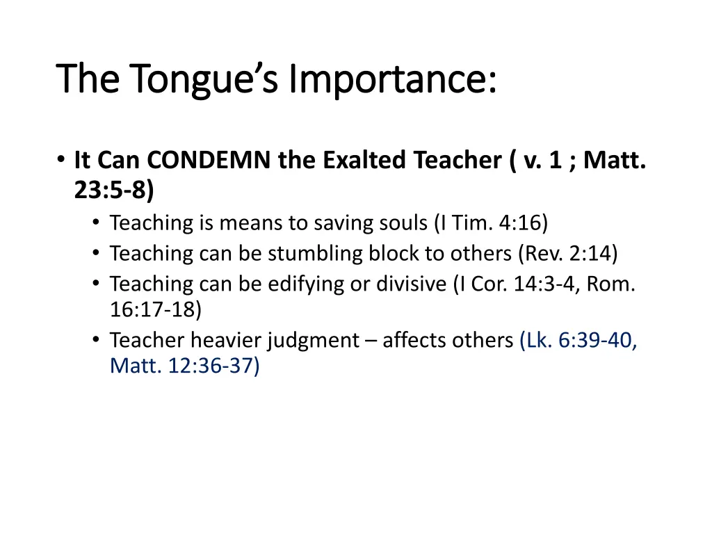 the tongue s importance the tongue s importance 2