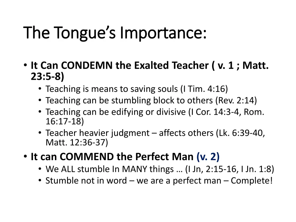 the tongue s importance the tongue s importance 3
