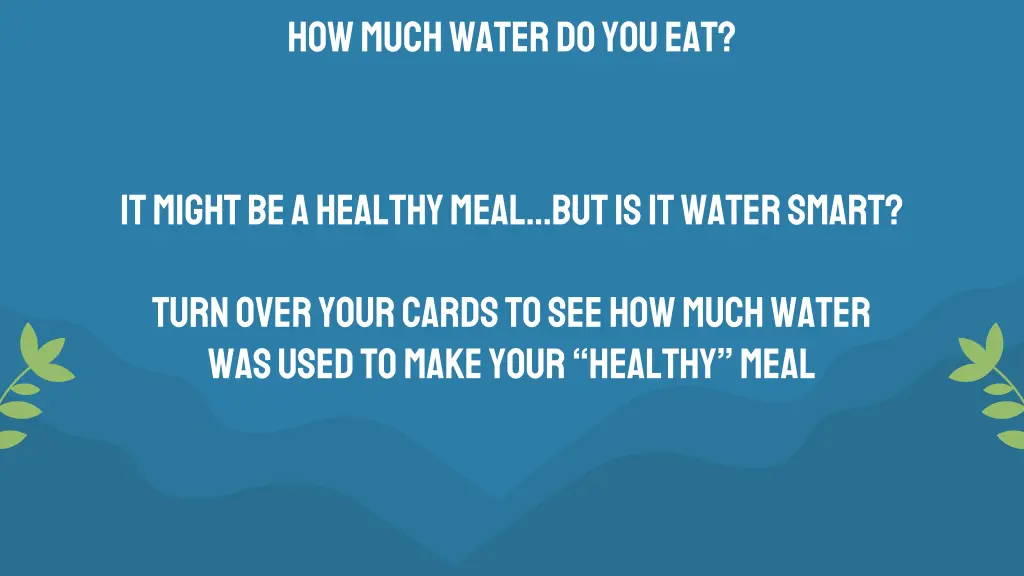 how much water do you eat 2