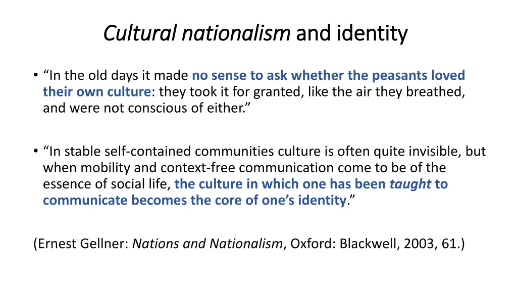 cultural nationalism cultural nationalism