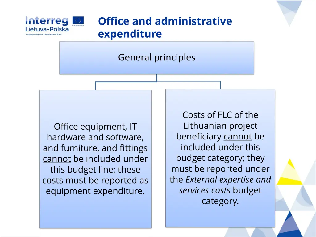 office and administrative expenditure 2