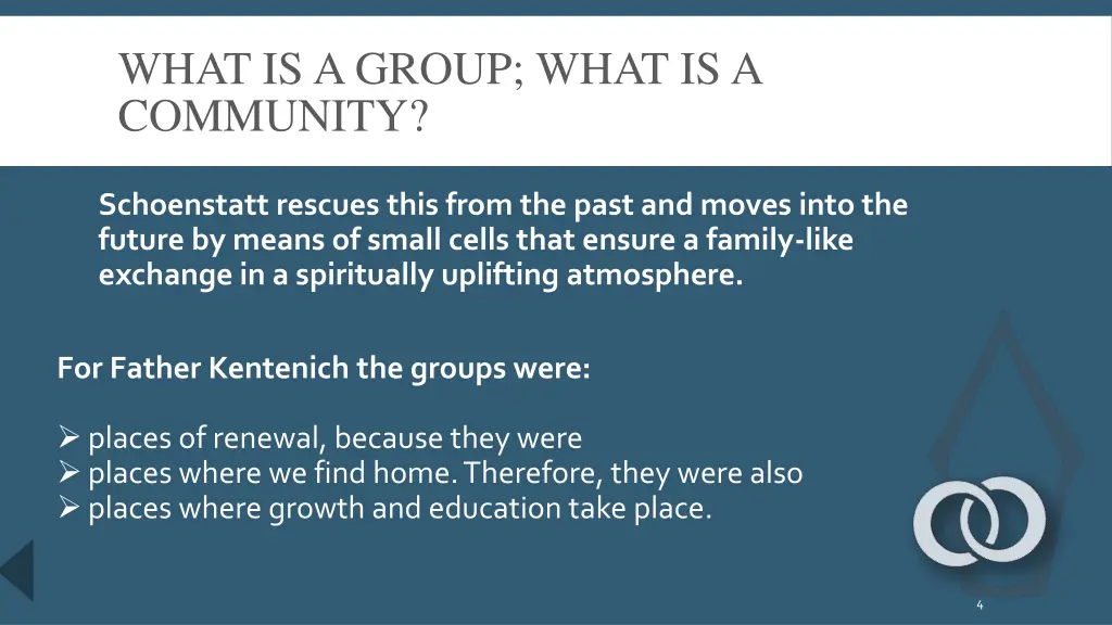 what is a group what is a community
