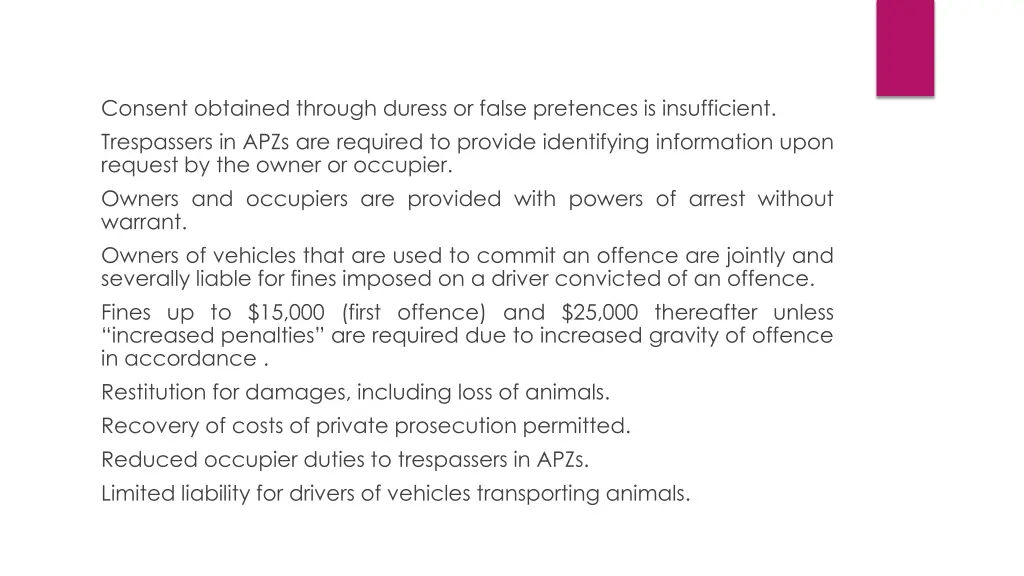 consent obtained through duress or false
