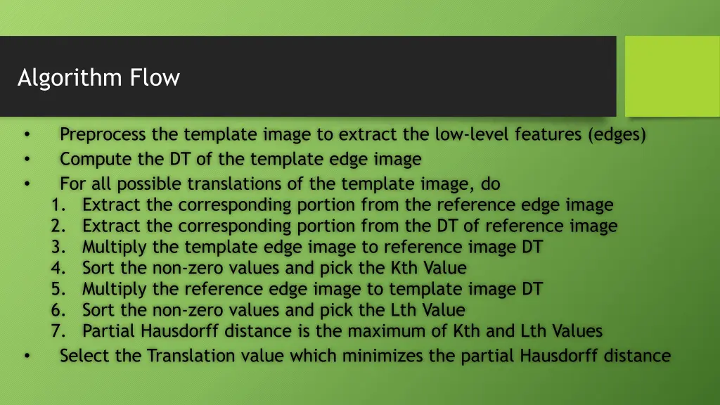 algorithm flow