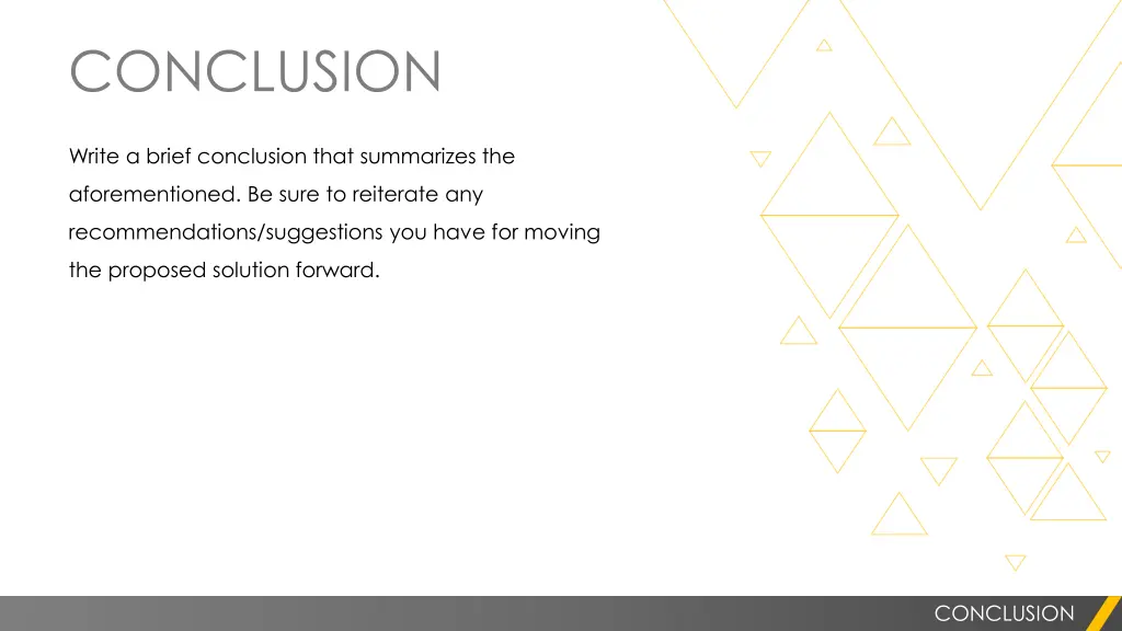 conclusion