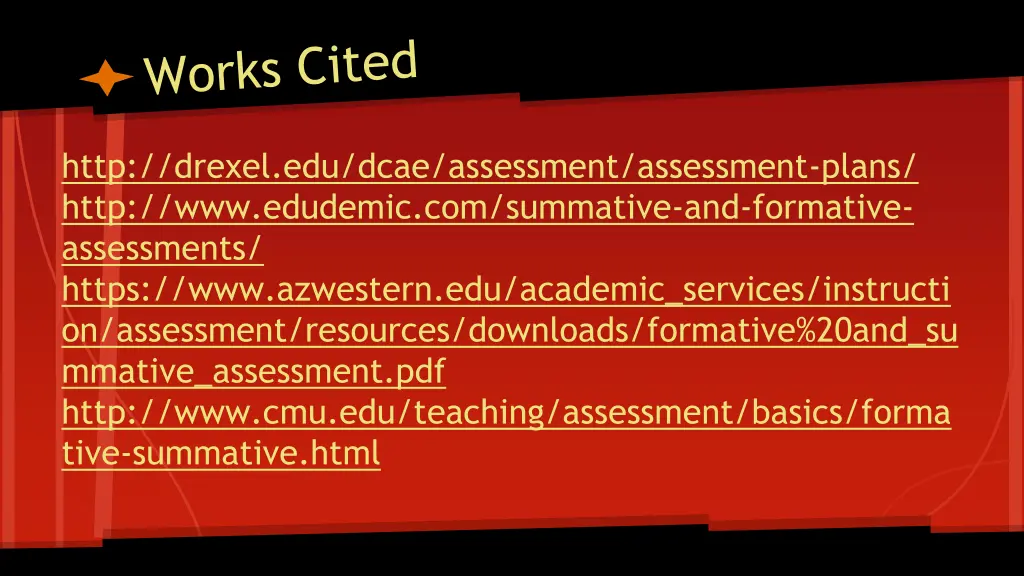 http drexel edu dcae assessment assessment plans