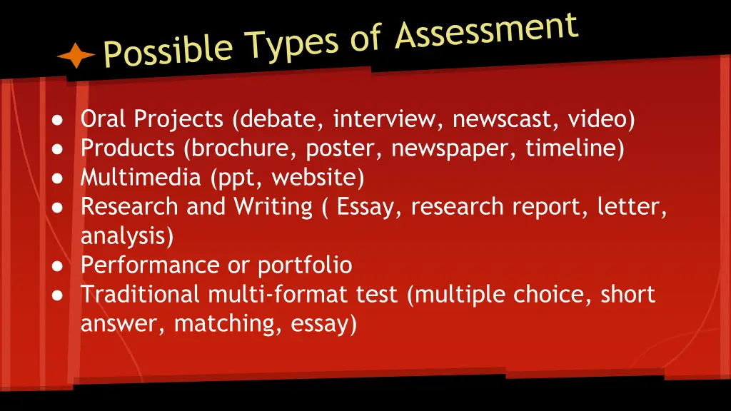 oral projects debate interview newscast video