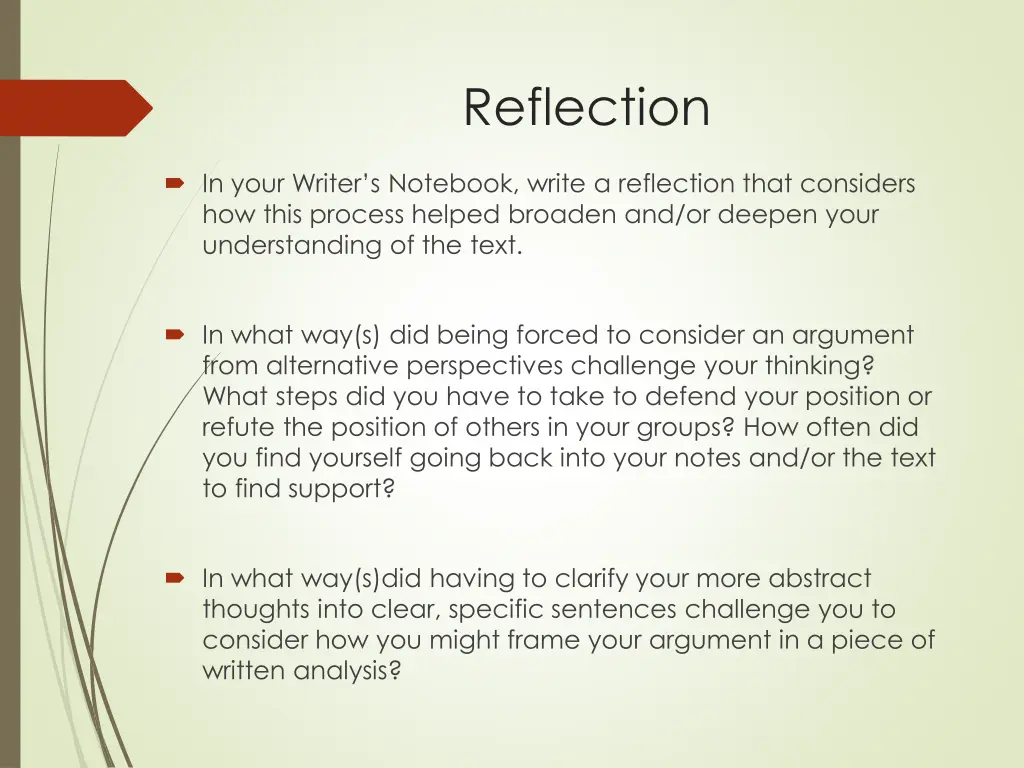 reflection