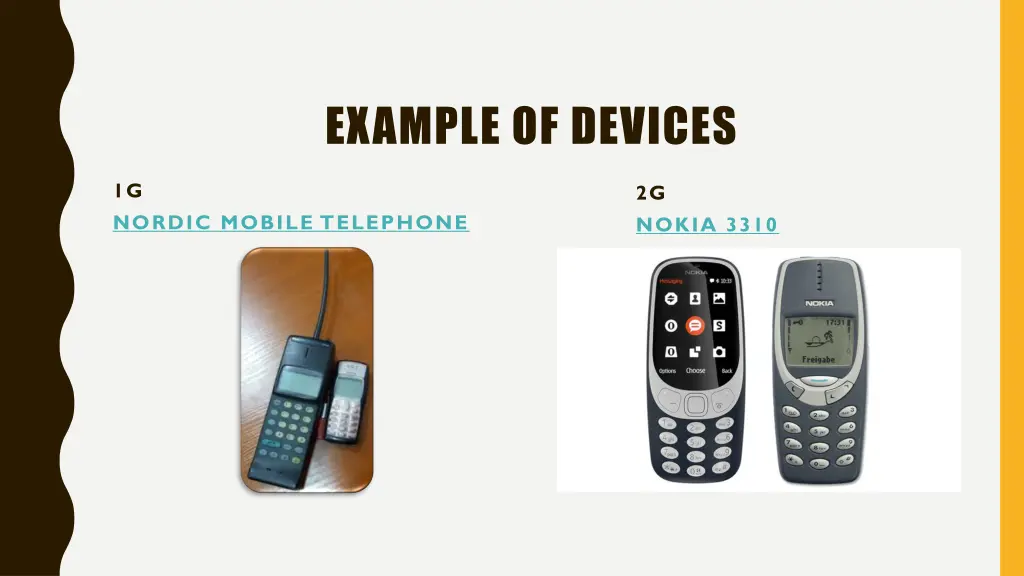 example of devices