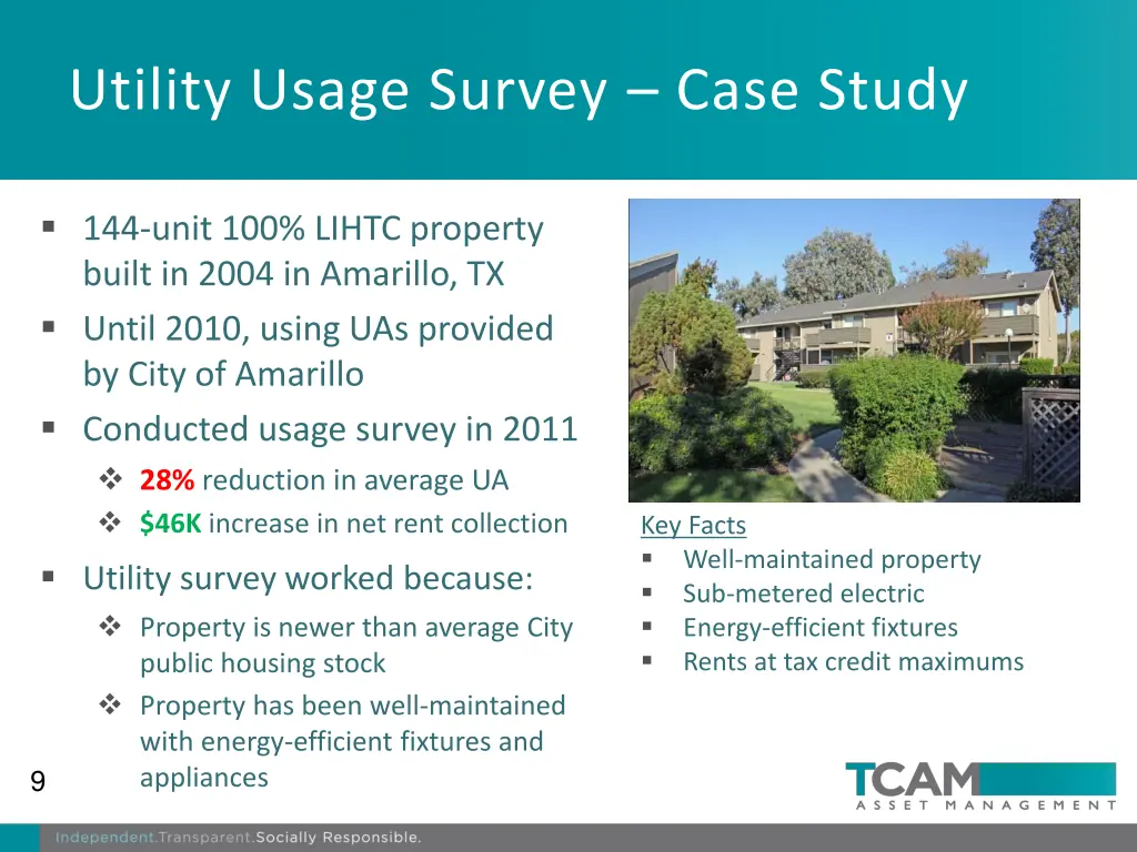 utility usage survey case study