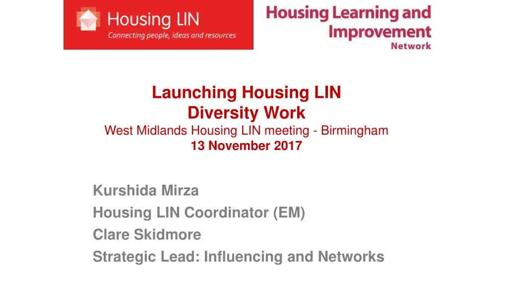 launching housing lin diversity work west