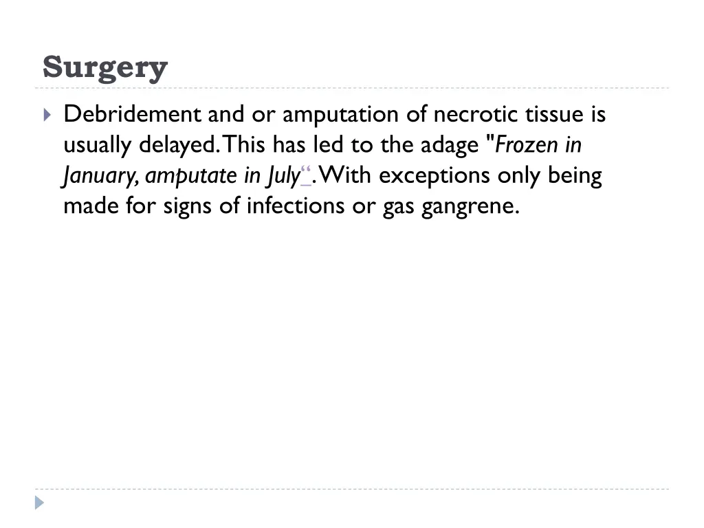 surgery