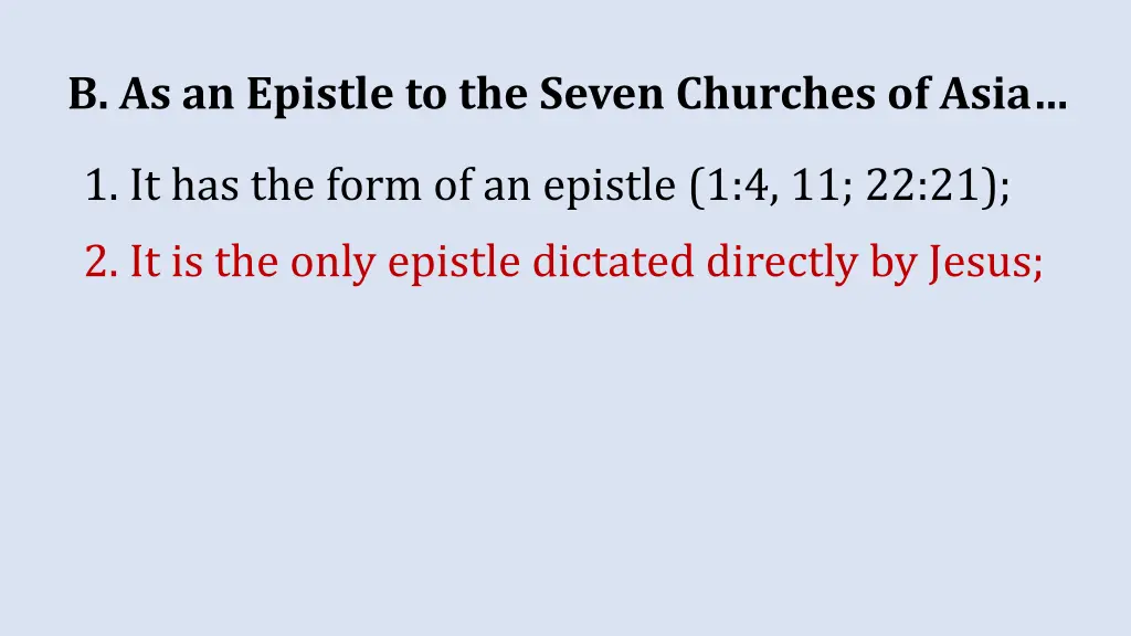 b as an epistle to the seven churches of asia 2