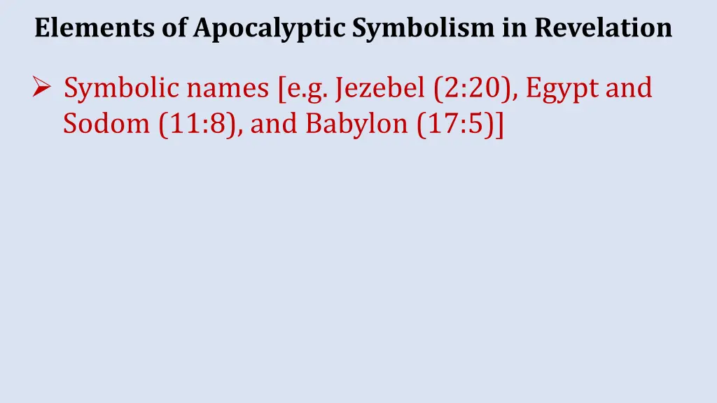 elements of apocalyptic symbolism in revelation 3