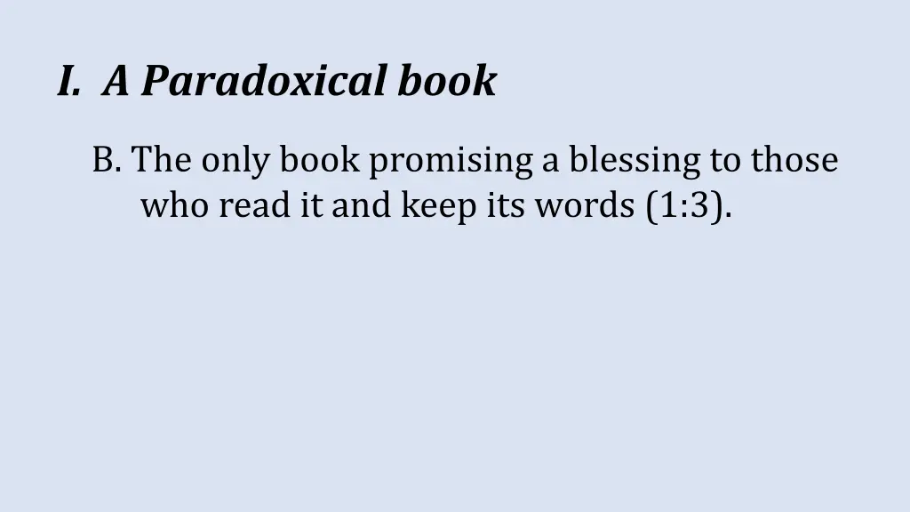 i a paradoxical book 2