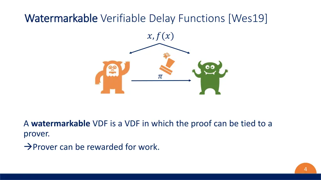 watermarkable watermarkable verifiable delay