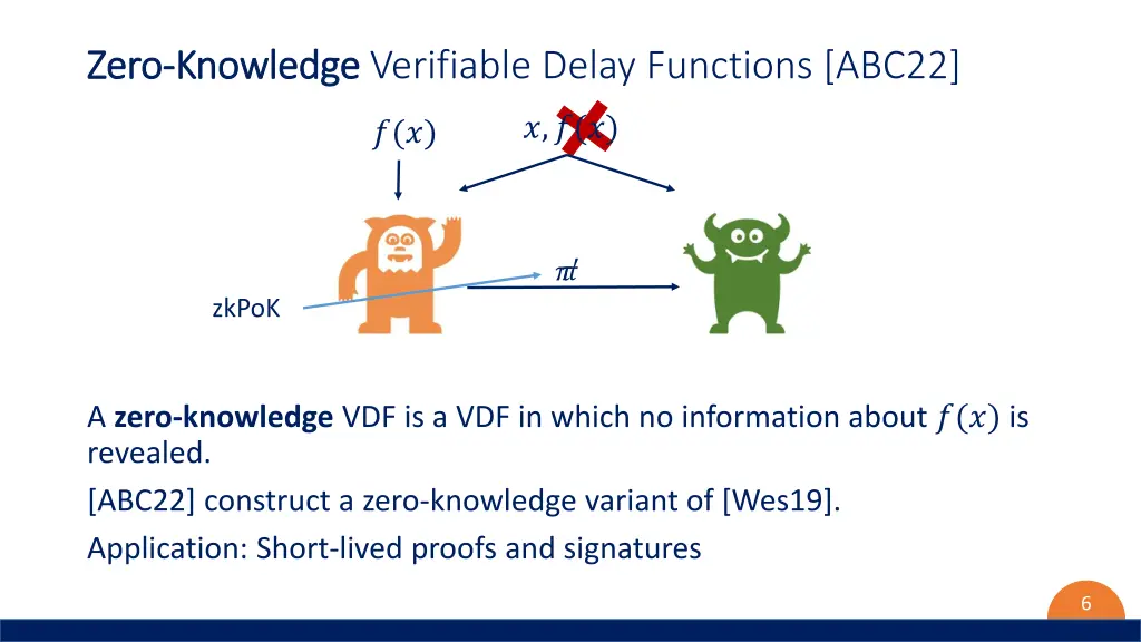 zero zero knowledge knowledge verifiable delay
