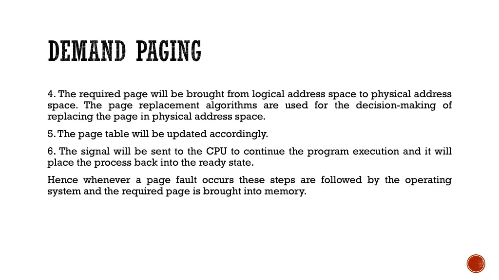 demand paging 1