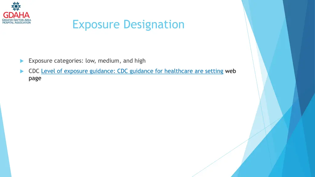 exposure designation
