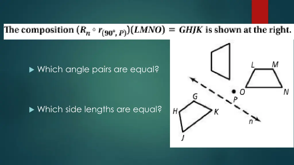 which angle pairs are equal