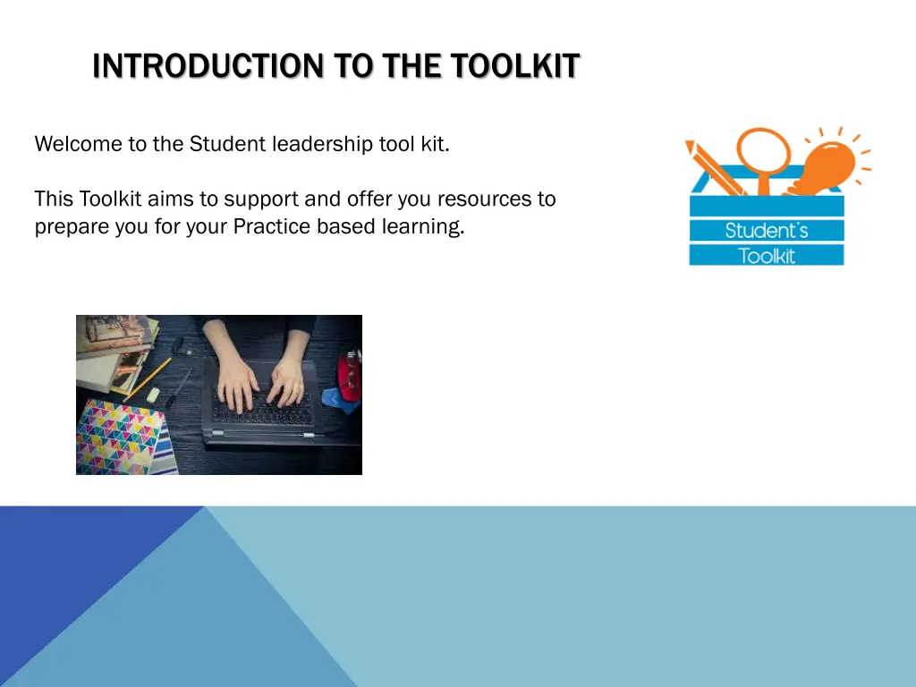 introduction to the toolkit