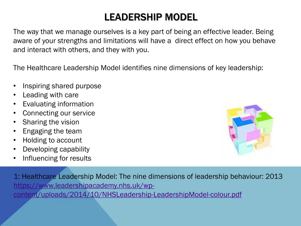 leadership model