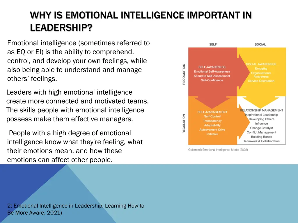 why is emotional intelligence important