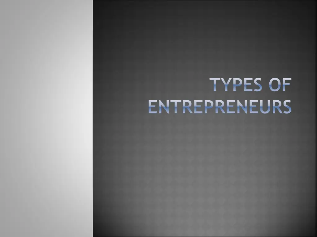 types of
