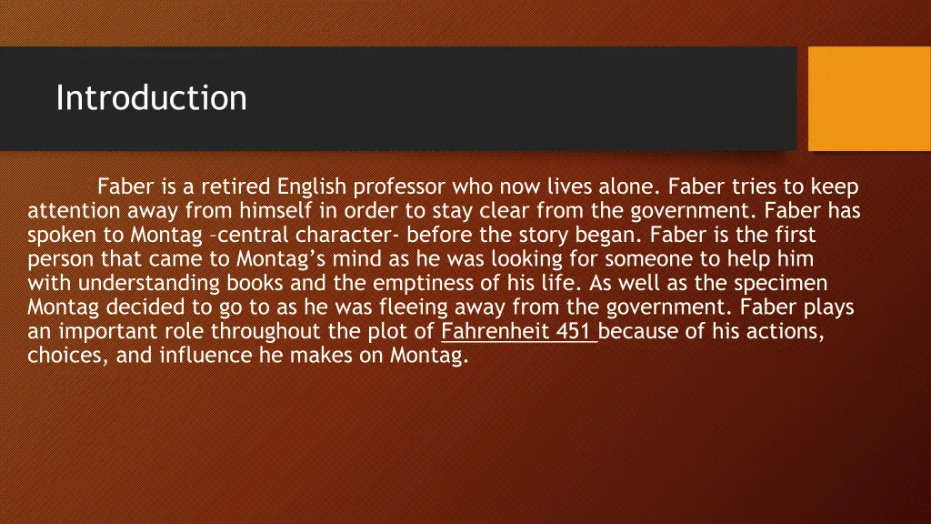 introduction