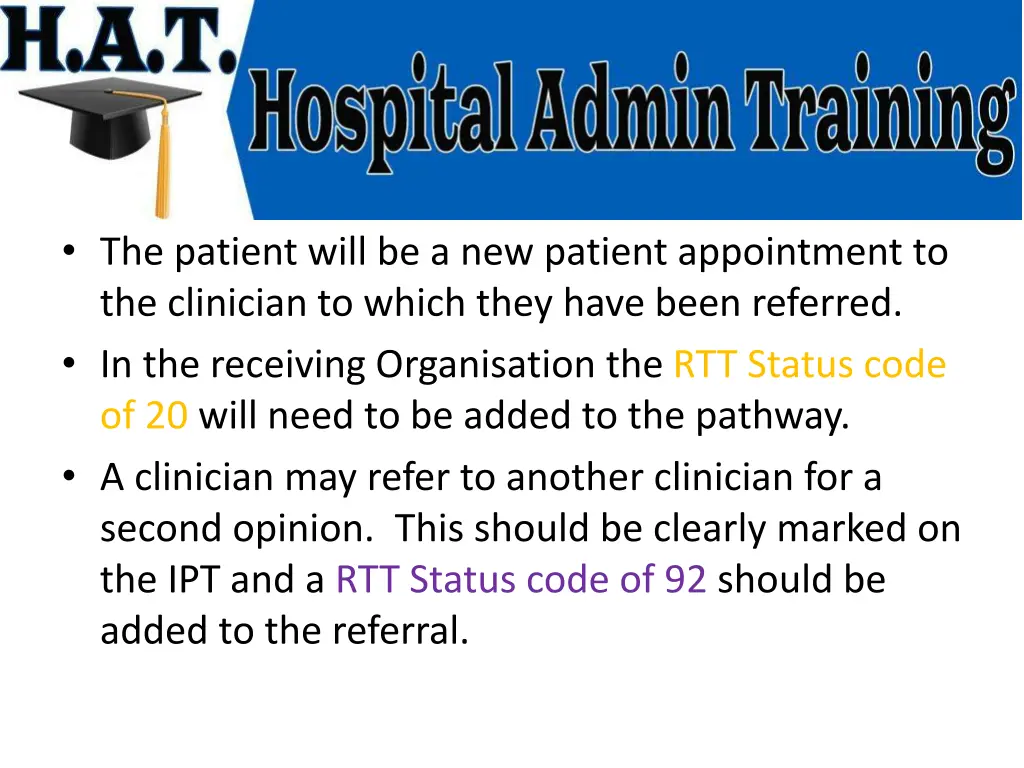 the patient will be a new patient appointment