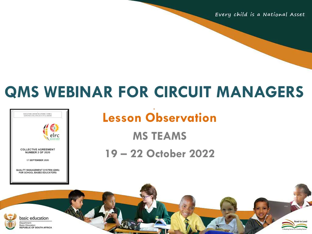 qms webinar for circuit managers lesson