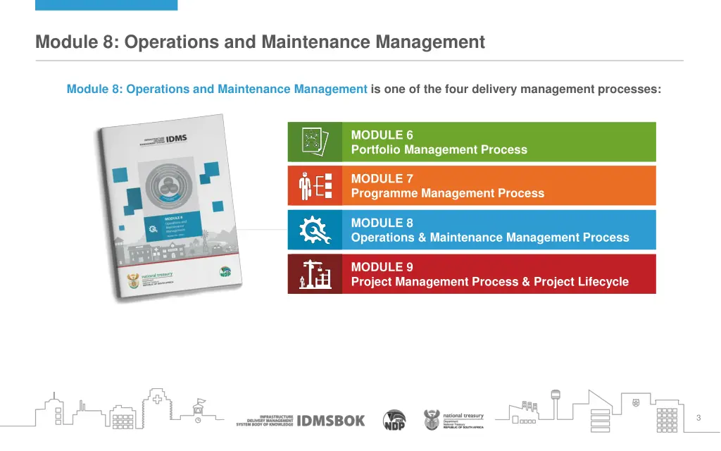 module 8 operations and maintenance management