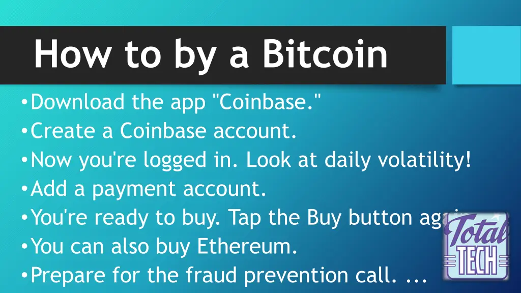 how to by a bitcoin