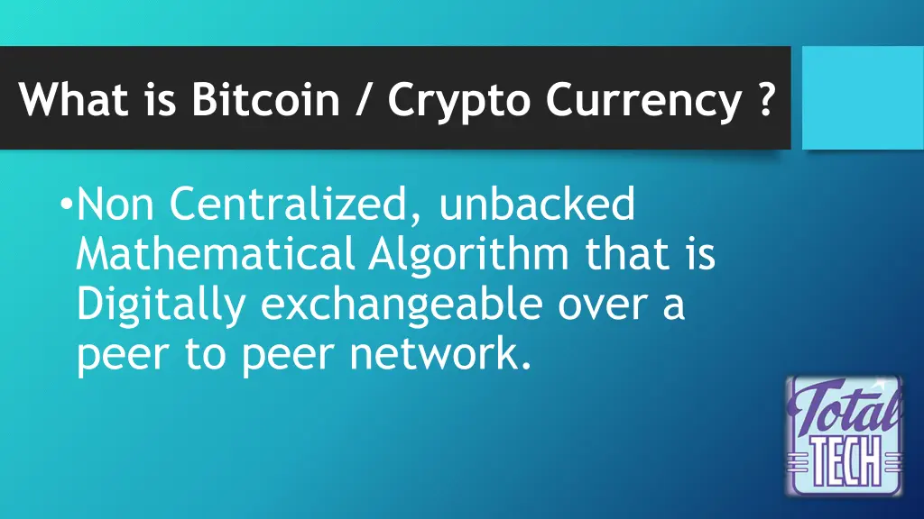 what is bitcoin crypto currency