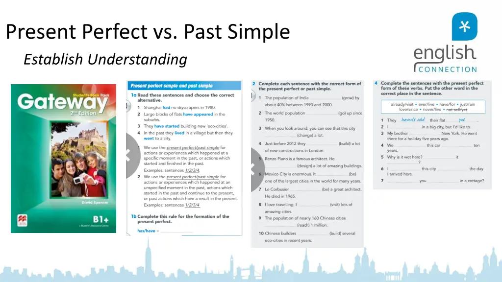 present perfect vs past simple establish